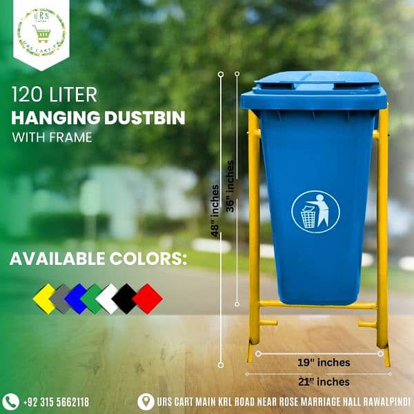 garbage bins  / industrial waste bins  / dustbin /garbage trolley 9