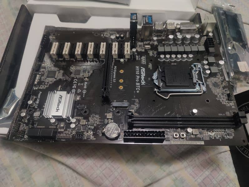 ASRock H110 pro btc+ 7th gen brand new unused 1