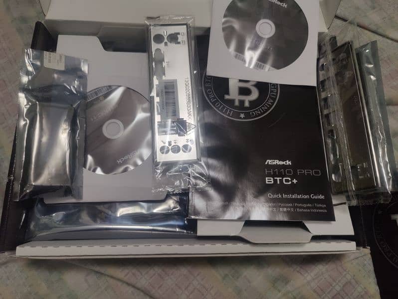 ASRock H110 pro btc+ 7th gen brand new unused 2