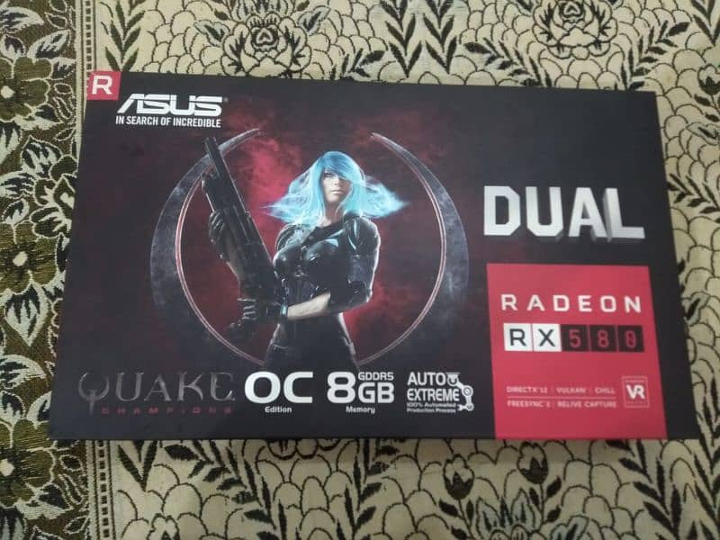 RX 580 ASUS 8GB OC 0