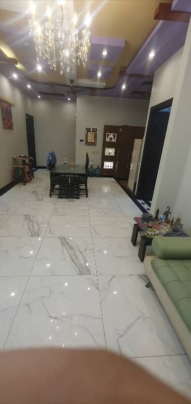 NEW 3 BED DD Banglow Portion Nazimabad No. 4 For Rent 1