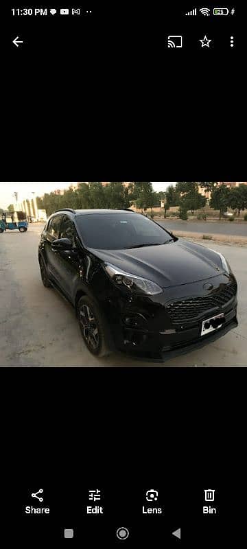 KIA Sportage 2020 fwd black 2