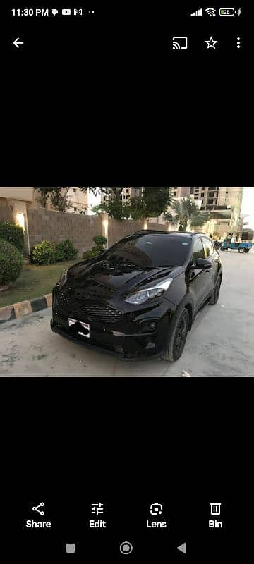 KIA Sportage 2020 fwd black 3