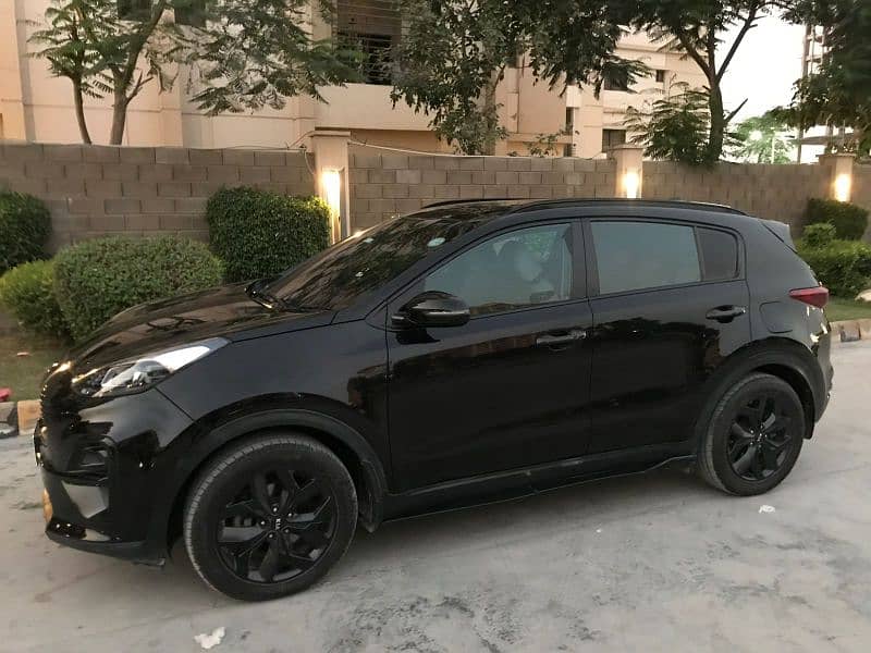 KIA Sportage 2020 fwd black 10