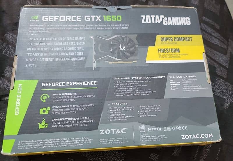 GTX 1650 4GB OC 5