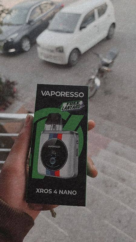 Vaperesso nano 4 pod/vape lemination still applied 2 days used only 4