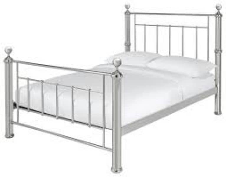 Stainless Steel Double Bed non magnet 13