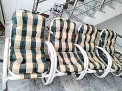 Outdoor chairs tables set umbrella rattan furniture