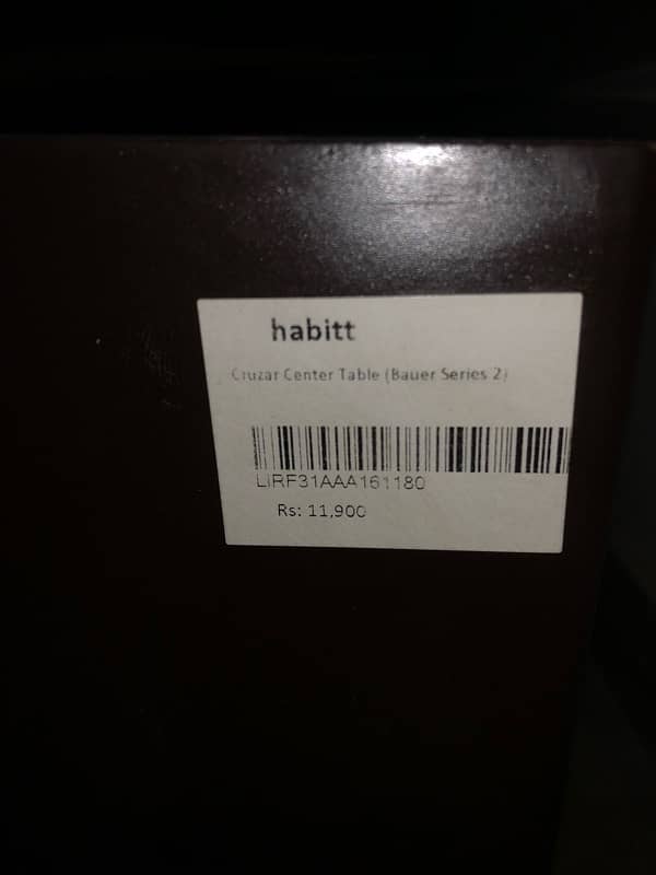 Habitt center table for sale urgent 1