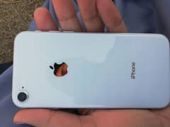 I phone 8 white colour full 10_10 condition Water proof and Non PTA