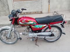 Honda 70cc 2022 ke 7 month Karachi number