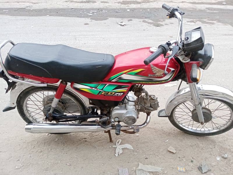 Honda 70cc 2022 ke 7 month Karachi number 1