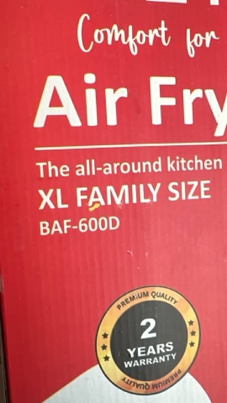 air fryer 7 liter xl size 0