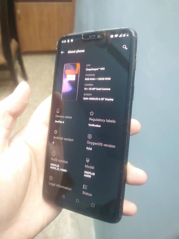 OnePlus 6T, 8/128, Snapdragon 845, dual sim 1