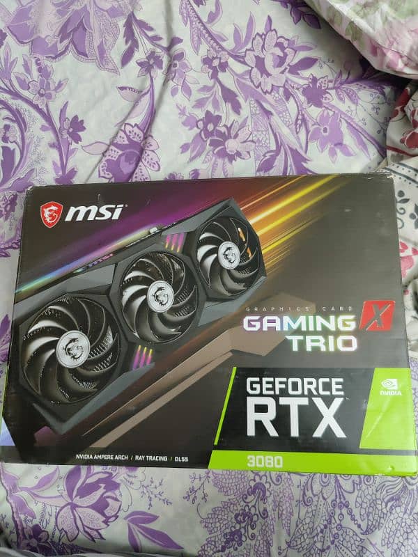 MSI RTX 3080 Gaming X Trio 10GB 0