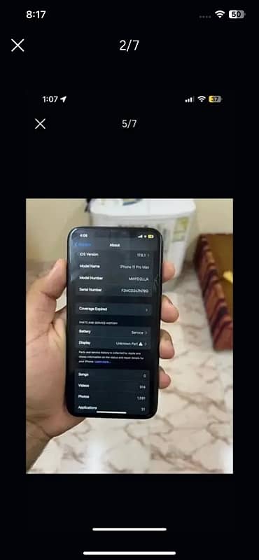 iphone 11 pro max 64 gB non pta factory  unlock 1