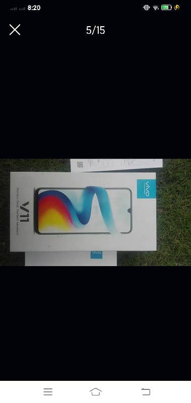 Vivo V11 4GB RAM 128GB Storage 25MP Front Camera 16MP Back Camera 3