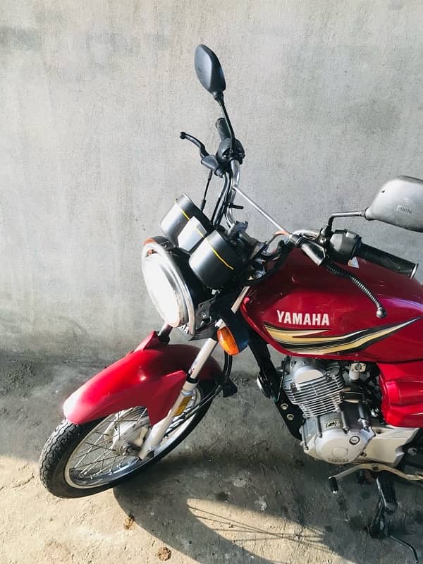 yamaha yb125z 2