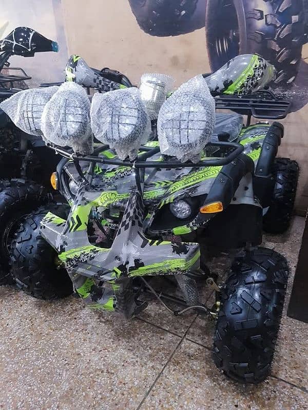 New 124cc Atv jeep revers gear delivery all Pakistan 1