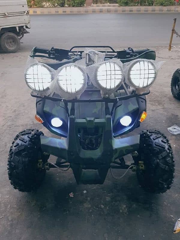 box packed import 124cc Atv 4 wheels delivery all Pakistan 0