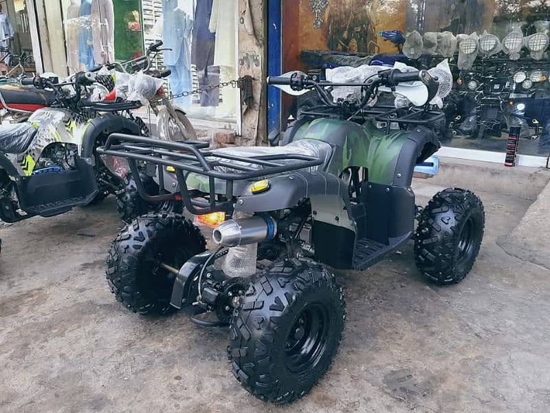 box packed import 124cc Atv 4 wheels delivery all Pakistan 6