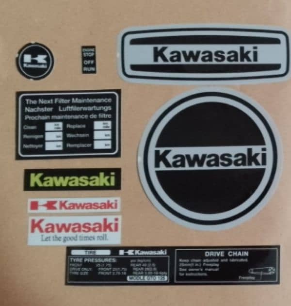 Kawasaki GTO Spare parts 17