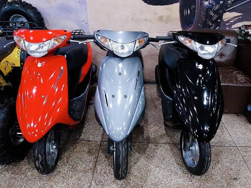 Japanese scoty 49cc self + kick 4stroke delivery all Pakistan 2