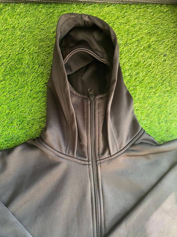 Balaclava zipper hoodie 1