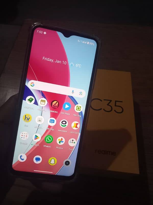 Realme c35 4/128GB 0