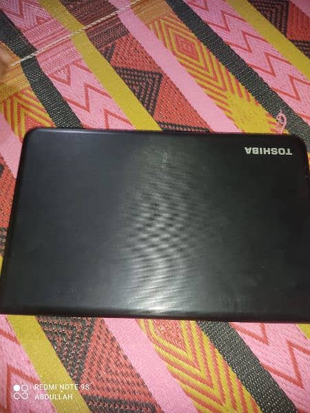 Toshiba laptop 1