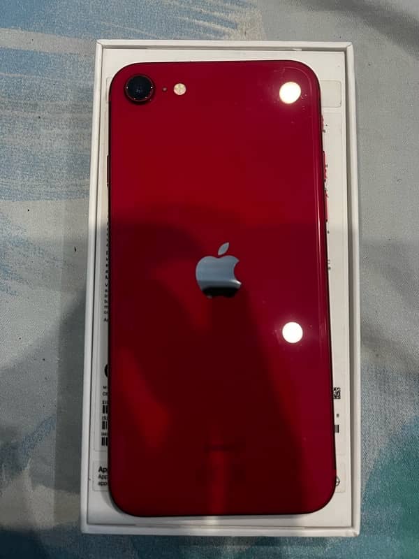 Iphone SE 3rd Generation 2022 64GB PTA Approved with Box 0