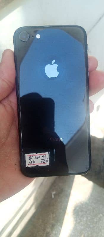 I phone 8 Argent For sale/Non pta/Sim working 1