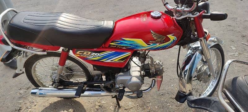 Honda cd70 2021 model Islamabad register 1