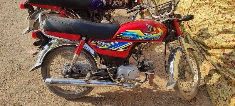 Honda cd70 2021 model Islamabad register 3