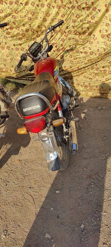 Honda cd70 2021 model Islamabad register 5