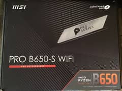 Msi PRO B650-S WIFI full atx motherboard Hikvision 1TB Gen4 NVMe SSD