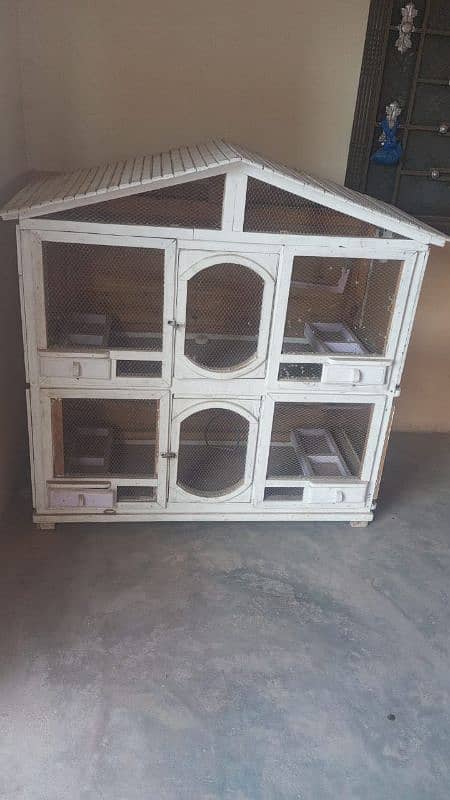 pure wooden cage for sale in unique design 0