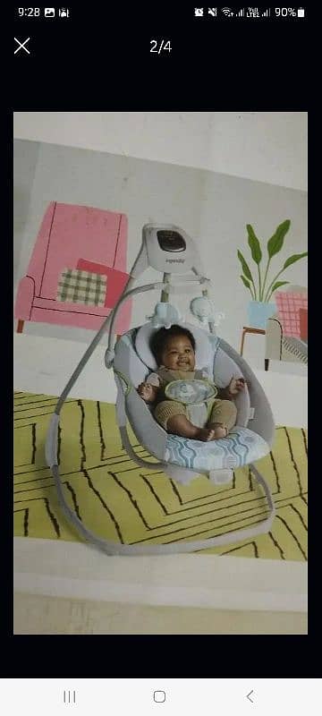 Electric Baby swing for sale 2