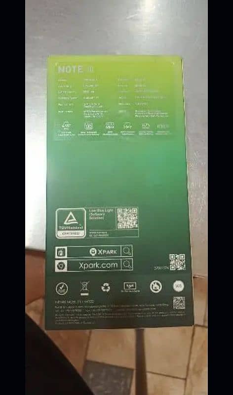 INFINIX NOTE 10 6/128  COMPLETE BOX 6