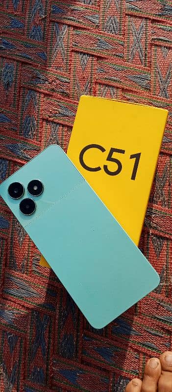 realme c51 4/64 full box 9.5/10 0