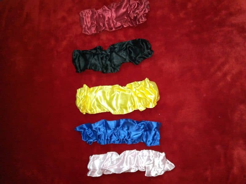 Silk head bands 10