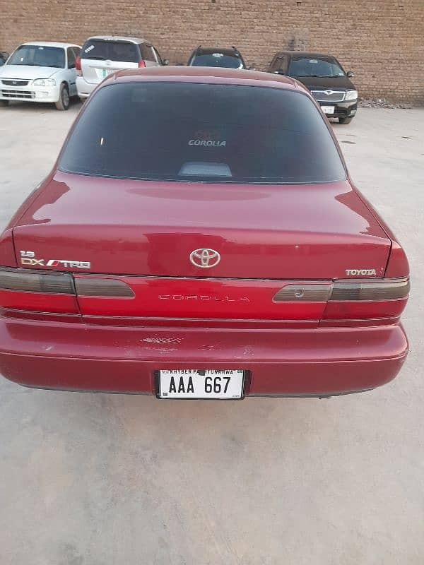 Toyota Corolla GLI 1996, left Hand 5