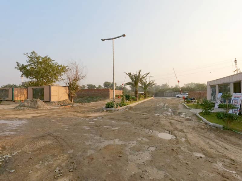 3 MARLA PLOT FOR SALE 350000 DOWN PAYMENT In Ali Housing Scheme Multan Road Lahore 12