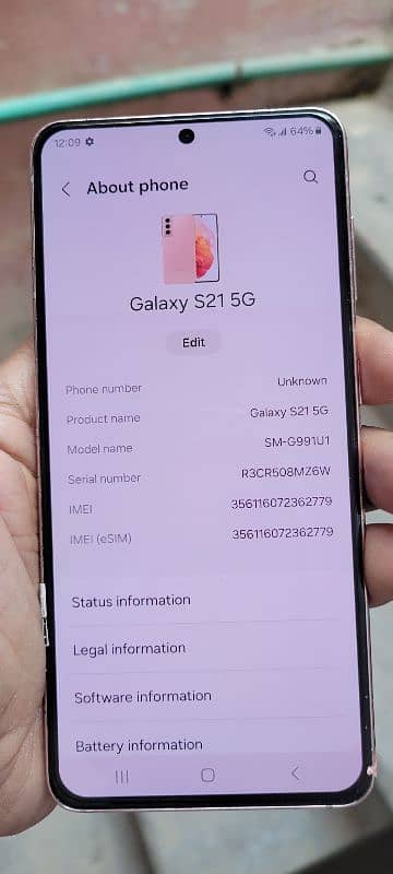 SAMSUNG S21 5G PTA 0