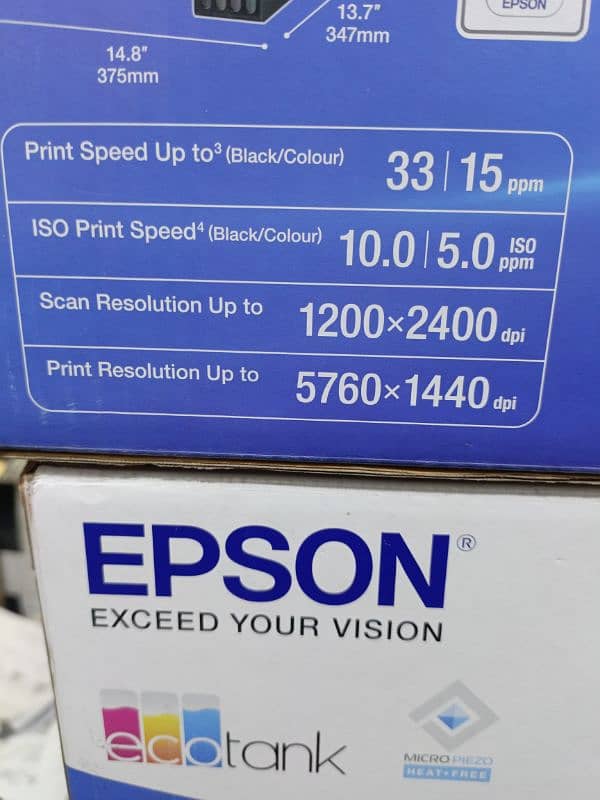 Epson l3210 All in one inkjet new box packed printer , cash on deliver 2