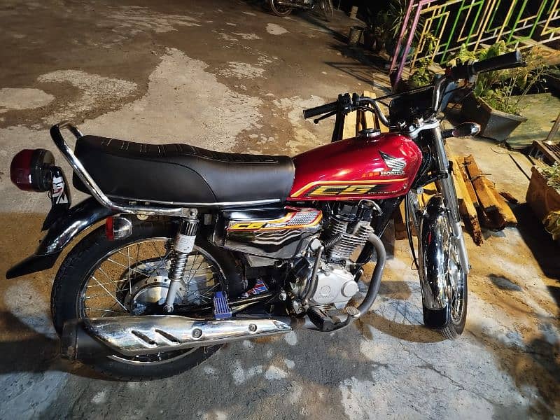 Special edition cg125 2022 model muzafffarabad nmbr 0