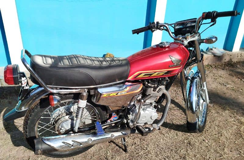 Special edition cg125 2022 model muzafffarabad nmbr 2