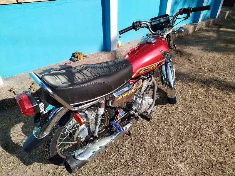 Special edition cg125 2022 model muzafffarabad nmbr 6