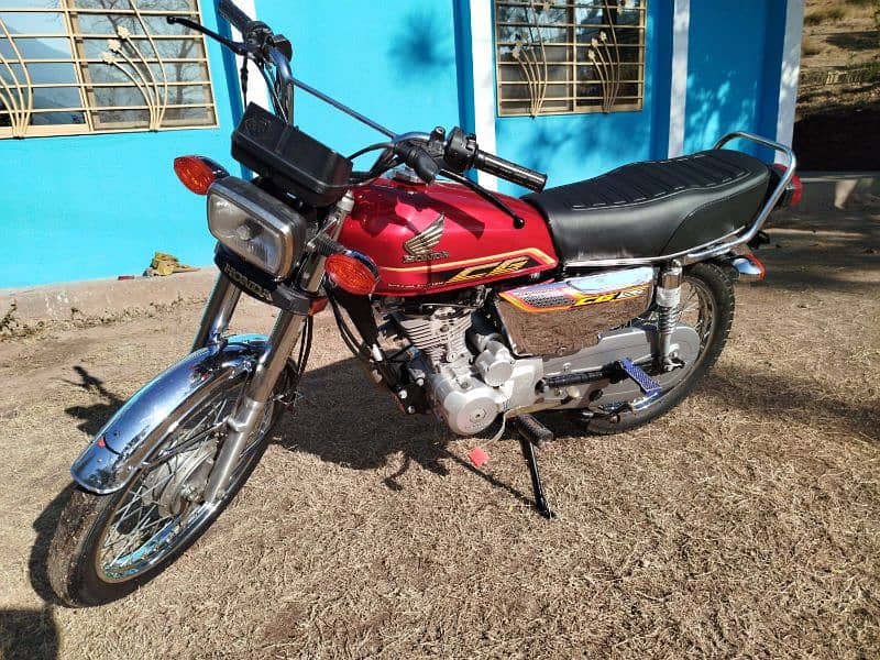 Special edition cg125 2022 model muzafffarabad nmbr 9