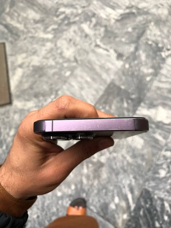 14 pro max 256 gb purple color 4